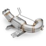 RM Motors Downpipe Mercedes AMG CLA 45 with silencer