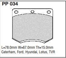 pp034.jpg Black Diamond PP034 predator pad brake pad kit