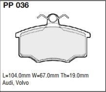 pp036.jpg Black Diamond PP036 predator pad brake pad kit