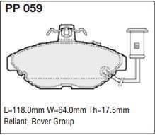 pp059.jpg Black Diamond PP059 predator pad brake pad kit