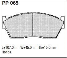 pp065.jpg Black Diamond PP065 predator pad brake pad kit
