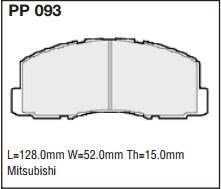 pp093.jpg Black Diamond PP093 predator pad brake pad kit