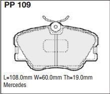 pp109.jpg Black Diamond PP109 predator pad brake pad kit