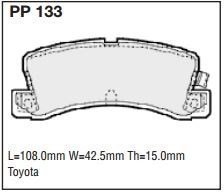 pp133.jpg Black Diamond PP133 predator pad brake pad kit