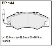 pp144.jpg Black Diamond PP144 predator pad brake pad kit