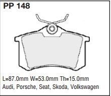 pp148.jpg Black Diamond PP148 predator pad brake pad kit