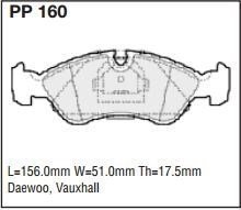 pp160.jpg Black Diamond PP160 predator pad brake pad kit