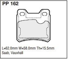 pp162.jpg Black Diamond PP162 predator pad brake pad kit