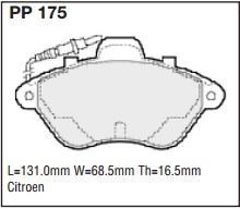 pp175.jpg Black Diamond PP175 predator pad brake pad kit