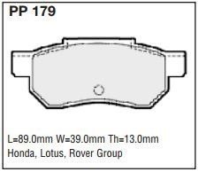 pp179.jpg Black Diamond PP179 predator pad brake pad kit