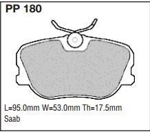 pp180.jpg Black Diamond PP180 predator pad brake pad kit