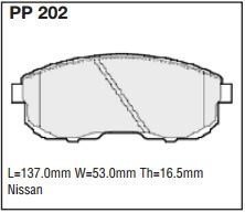 pp202.jpg Black Diamond PP202 predator pad brake pad kit