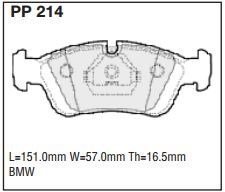 pp214.jpg Black Diamond PP214 predator pad brake pad kit