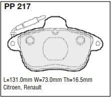 pp217.jpg Black Diamond PP217 predator pad brake pad kit
