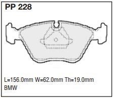 pp228.jpg Black Diamond PP228 predator pad brake pad kit
