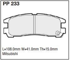 pp233.jpg Black Diamond PP233 predator pad brake pad kit
