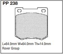 pp238.jpg Black Diamond PP238 predator pad brake pad kit