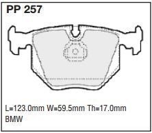 pp257.jpg Black Diamond PP257 predator pad brake pad kit