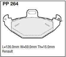 pp264.jpg Black Diamond PP264 predator pad brake pad kit