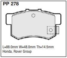pp278.jpg Black Diamond PP278 predator pad brake pad kit