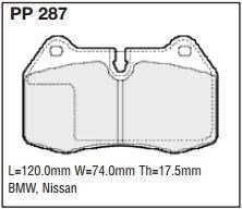 pp287.jpg Black Diamond PP287 predator pad brake pad kit