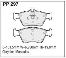 pp297.jpg Black Diamond PP297 predator pad brake pad kit
