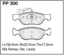 pp300.jpg Black Diamond PP300 predator pad brake pad kit
