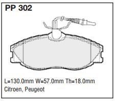 pp302.jpg Black Diamond PP302 predator pad brake pad kit