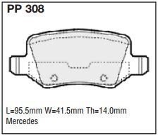 pp308.jpg Black Diamond PP308 predator pad brake pad kit