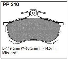pp310.jpg Black Diamond PP310 predator pad brake pad kit