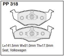 pp318.jpg Black Diamond PP318 predator pad brake pad kit