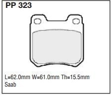 pp323.jpg Black Diamond PP323 predator pad brake pad kit