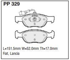 pp329.jpg Black Diamond PP329 predator pad brake pad kit