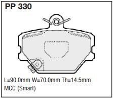 pp330.jpg Black Diamond PP330 predator pad brake pad kit