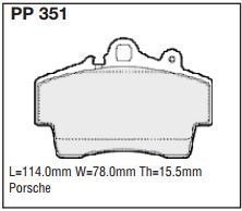 pp351.jpg Black Diamond PP351 predator pad brake pad kit