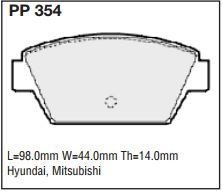 pp354.jpg Black Diamond PP354 predator pad brake pad kit