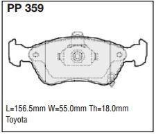pp359.jpg Black Diamond PP359 predator pad brake pad kit