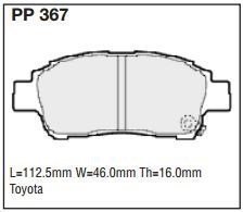 pp367.jpg Black Diamond PP367 predator pad brake pad kit