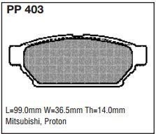 pp403.jpg Black Diamond PP403 predator pad brake pad kit