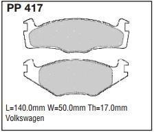 pp417.jpg Black Diamond PP417 predator pad brake pad kit