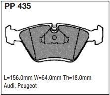 pp435.jpg Black Diamond PP435 predator pad brake pad kit