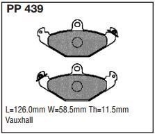 pp439.jpg Black Diamond PP439 predator pad brake pad kit