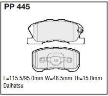 pp445.jpg Black Diamond PP445 predator pad brake pad kit