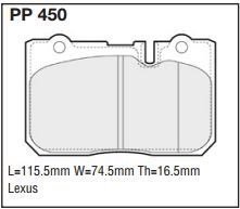 pp450.jpg Black Diamond PP450 predator pad brake pad kit