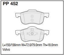 pp452.jpg Black Diamond PP452 predator pad brake pad kit