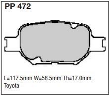 pp472.jpg Black Diamond PP472 predator pad brake pad kit