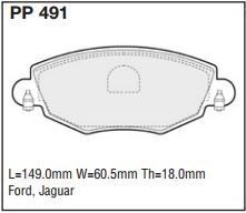 pp491.jpg Black Diamond PP491 predator pad brake pad kit