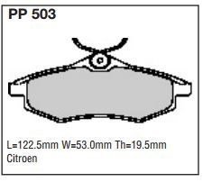 pp503.jpg Black Diamond PP503 predator pad brake pad kit