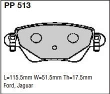 pp513.jpg Black Diamond PP513 predator pad brake pad kit