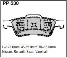 pp530.jpg Black Diamond PP530 predator pad brake pad kit